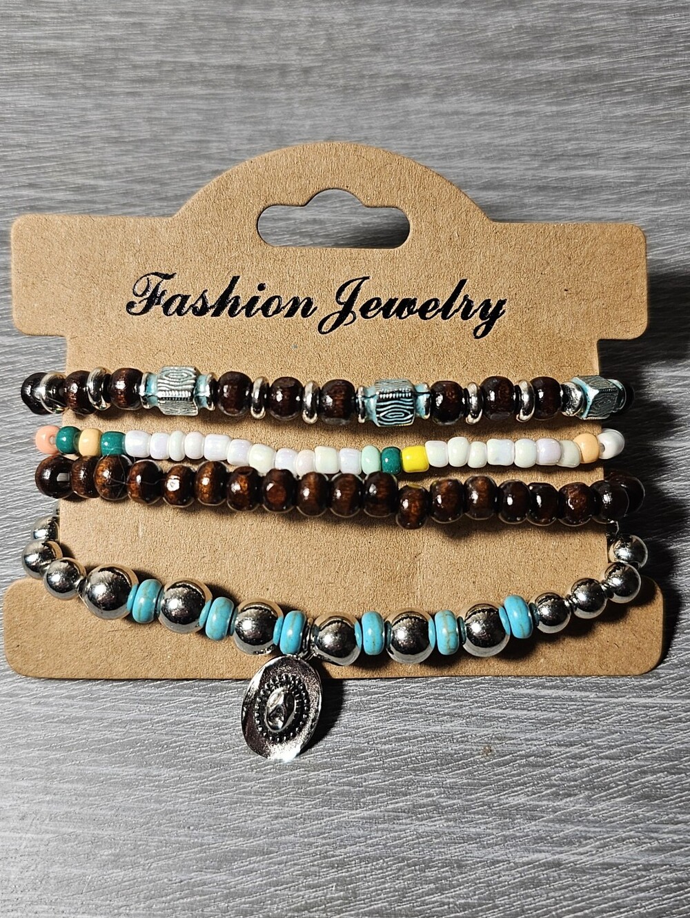 Southwestern Style Beaded Stretch Bracelets